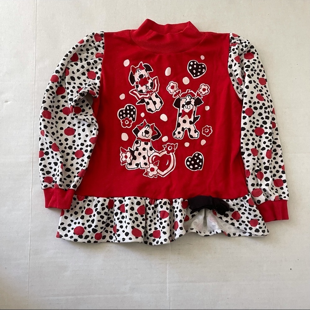 Vintage Dalmation Top